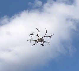 Drone sobrevoa apoiadores de Lula e Kalil em Uberlândia
