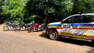 Motos furtadas em Uberlândia são recuperadas em Iturama; trio iria para SP