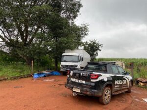 Caminhão roubado em Perdizes é localizado na zona rural de Uberaba
