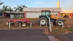 Trator com equipamentos avaliados em cerca de R$ 450 mil é recuperado em Uberlândia