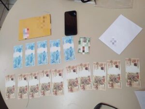 Mais de R$ 2 mil em notas falsas são apreendidos em Uberaba, Patrocínio e Ituiutaba