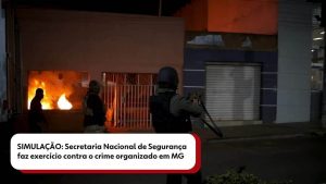 Bombas, tiros e sequestro: veja vídeo de como foi o exercício simulado que teve até explosão de casa em MG