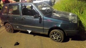 Após perseguição e tiroteio, dupla que furtou carro é presa no Bairro Tibery em Uberlândia
