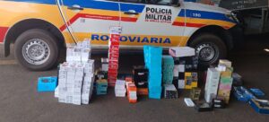 Azeite, perfumes e eletrônicos: mais de R$ 100 mil em mercadorias ilegais são apreendidos em MG | Triângulo Mineiro
