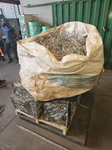 Cabos de alumínio e de cobre são apreendidos em operação contra furto e receptação de fios em Uberlândia