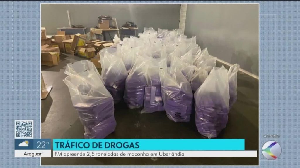 Cerca de 2,5 toneladas de maconha são encontradas dentro de caminhão em Uberlândia | Triângulo Mineiro