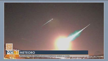 Reveja o meteoro que causou explosão ao entrar na atmosfera em 14 de janeiro de 2022.