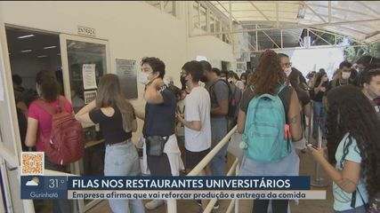 Filas ainda continuam nos restaurantes universitários da UFU
