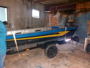 Homem é preso depois de furtar barco no Bairro Morumbi em Uberlândia