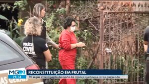 Polícia reconstitui morte de menina de 5 anos em ritual religioso em Frutal