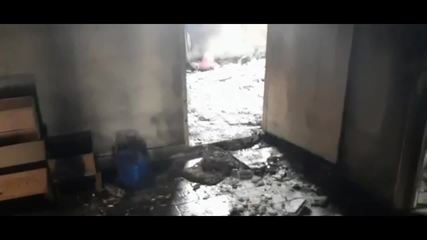 Casa no Bairro Tabajaras em Uberlândia é destruída por incêndio, que pode ter sido criminoso
