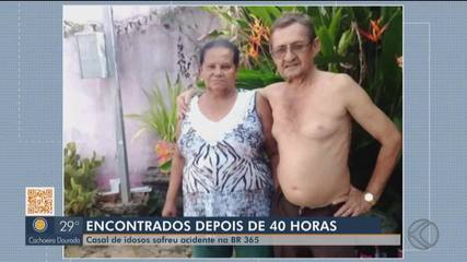 Casal de idosos sofre acidente e passa horas desaparecido em São Gonçalo do Abaeté